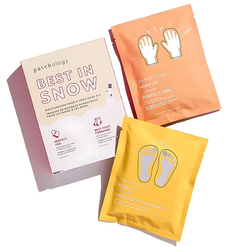 Best In Snow Moisturizing Hand & Foot Mask Kit