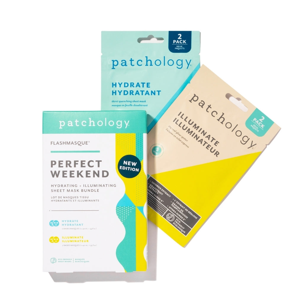 Perfect Weekend Hydrating + Illuminating Sheet Mask Bundle