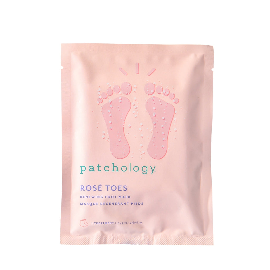 Rosé Toes Renewing Foot Mask