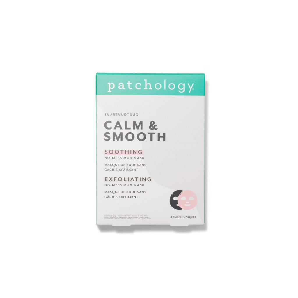 SmartMud™ Duo: Calm & Smooth No-Mess Mud Masks