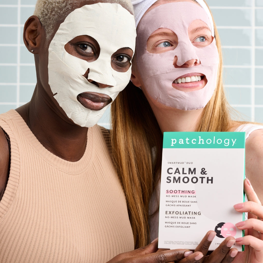 SmartMud™ Duo: Calm & Smooth No-Mess Mud Masks