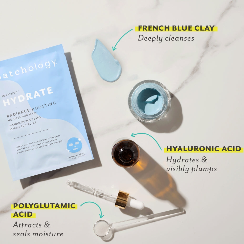 SmartMud™ Hydrate Radiance-Boosting No-Mess Mud Mask