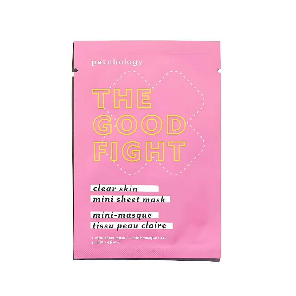The Good Fight Clear Skin Mini Sheet Mask