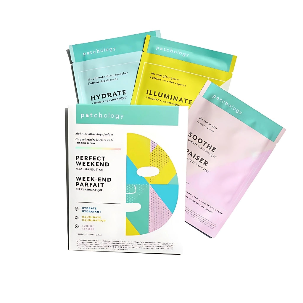 FlashMasque® Perfect Weekend Sheet Mask Trio Kit