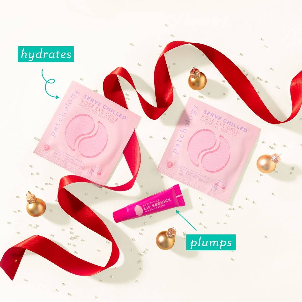 Under The Mistletoe Eye & Lip Glow Kit