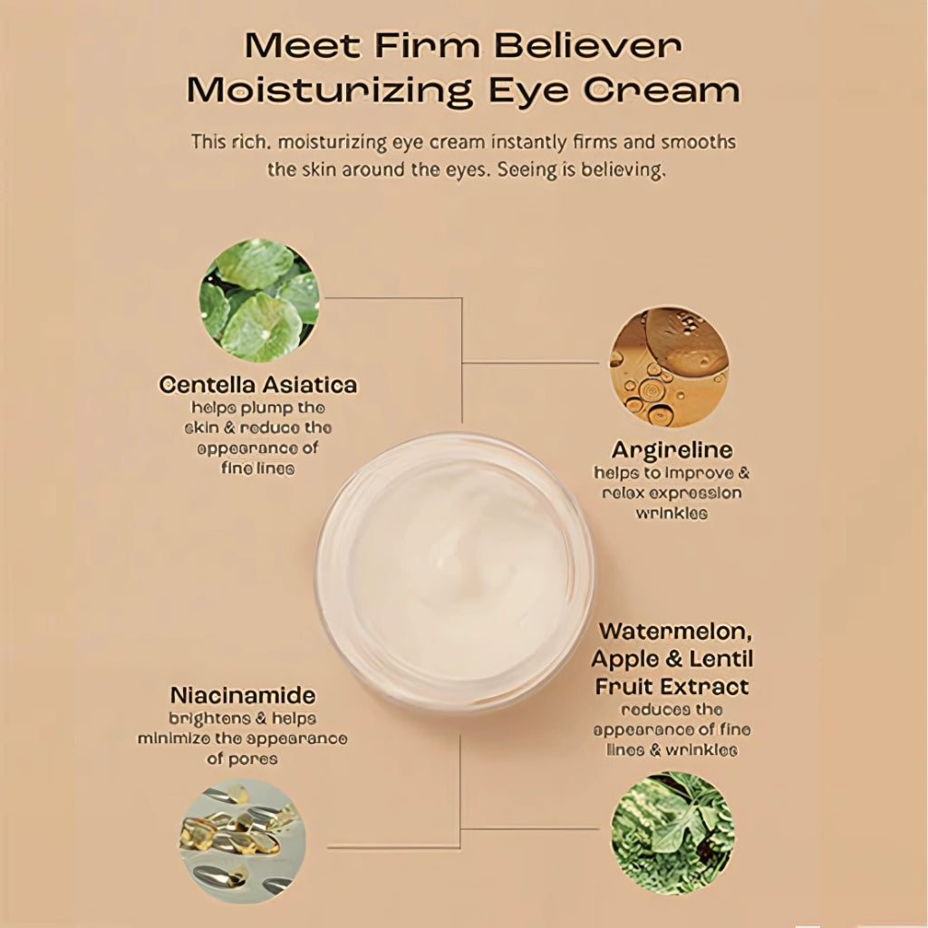Firm Believer Moisturizing Eye Cream 15ml