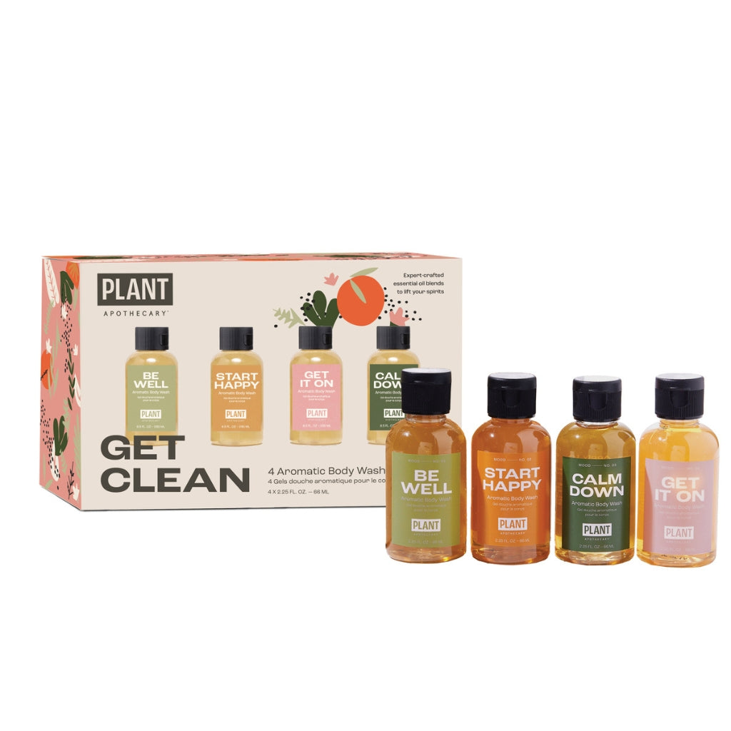 Get Clean Aromatic Body Wash Kit