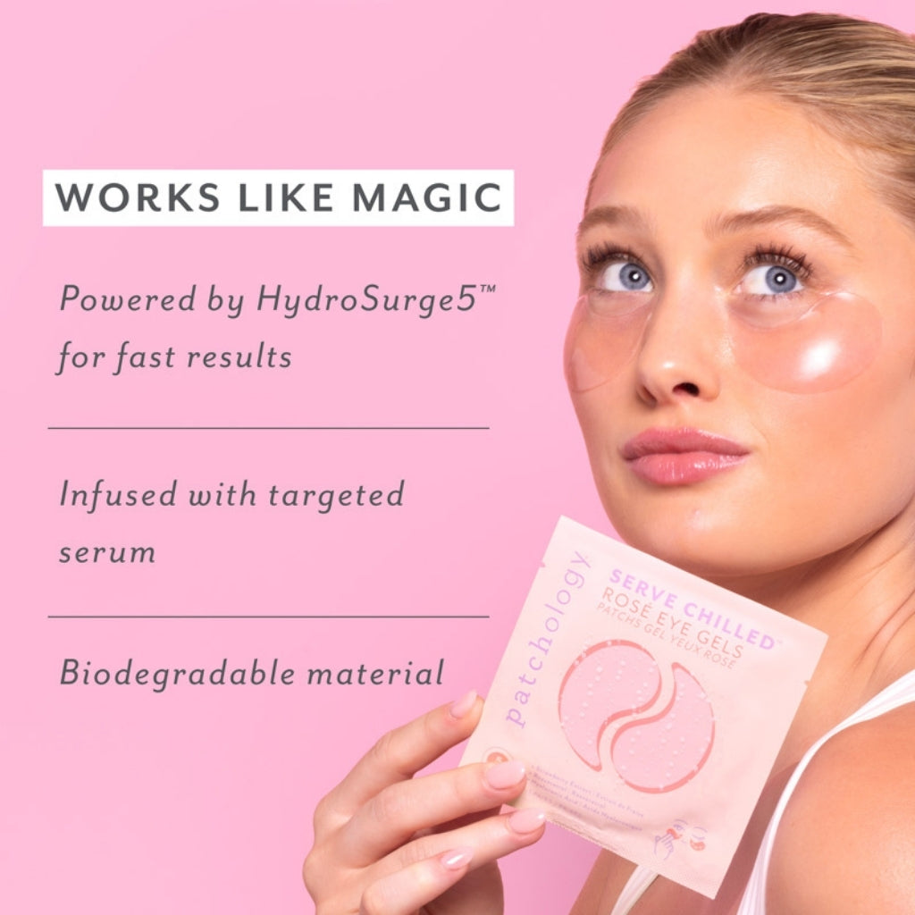 Serve Chilled™ Rosé Hydrating Eye Gels