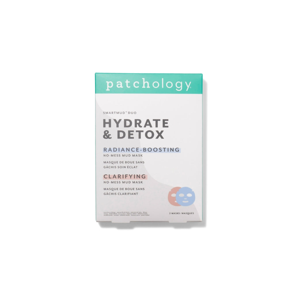 SmartMud™ Duo: Hydrate & Detox No-Mess Mud Masks